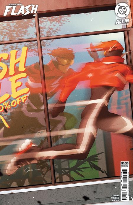 ABSOLUTE FLASH #1 Second Printing Cvr B Gerald Parel Card Stock Var (5/21/2025)