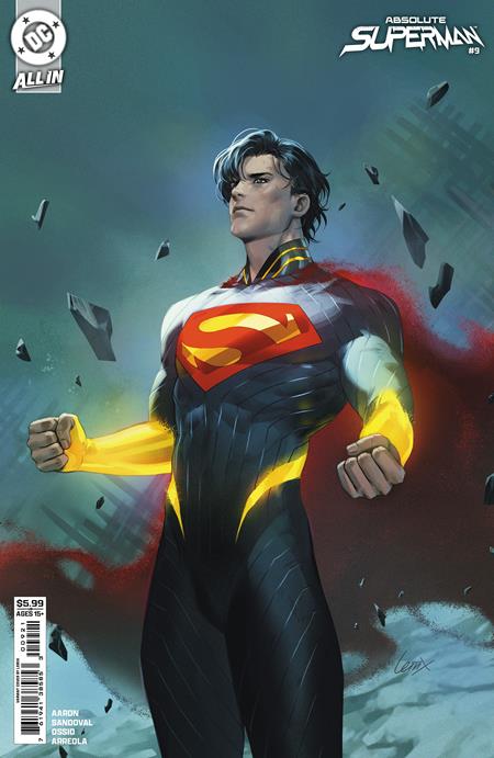 ABSOLUTE SUPERMAN #9 CVR B LESLEY LEIRIX LI CARD STOCK VAR (7/9/2025)