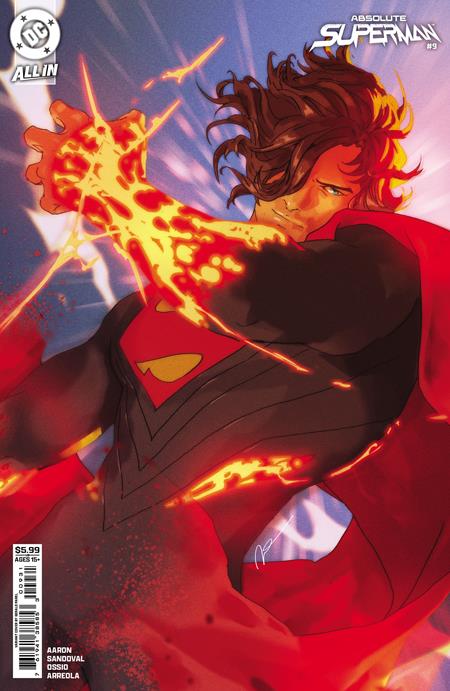 ABSOLUTE SUPERMAN #9 CVR C GERALD PAREL CARD STOCK VAR (7/9/2025)