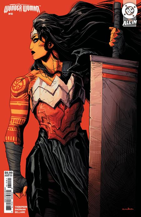 ABSOLUTE WONDER WOMAN #10 CVR B KRIS ANKA CARD STOCK VAR (7/23/2025)