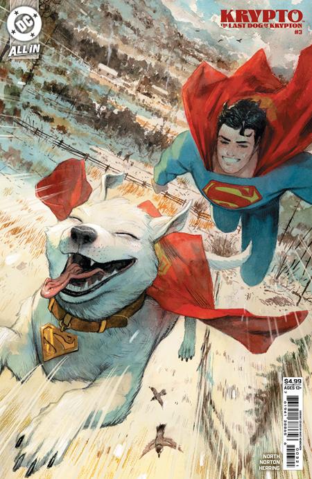 KRYPTO THE LAST DOG OF KRYPTON #3 (OF 5) CVR B NIKO HENRICHON CARD STOCK VAR (8/20/2025)