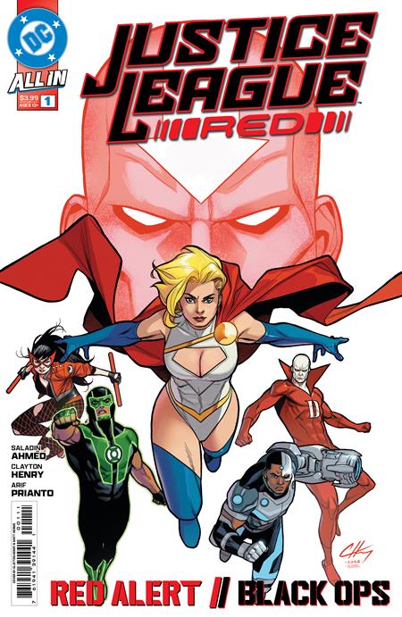 JUSTICE LEAGUE RED #1 (OF 6) CVR A CLAYTON HENRY (8/20/2025)