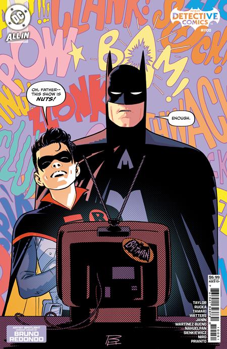 DETECTIVE COMICS #1100 CVR E BRUNO REDONDO ARTIST SPOTLIGHT CARD STOCK VAR (8/20/2025)