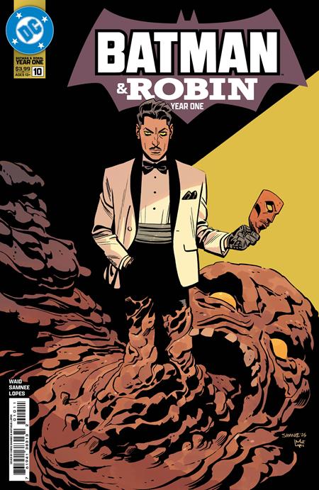 BATMAN & ROBIN YEAR ONE #10 (OF 12) CVR A CHRIS SAMNEE (8/20/2025)
