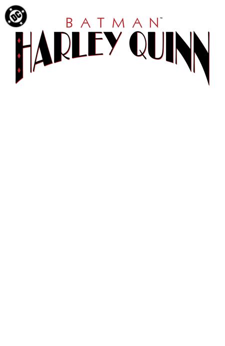 BATMAN HARLEY QUINN #1 FACSIMILE EDITION CVR D BLANK VAR (8/13/2025)