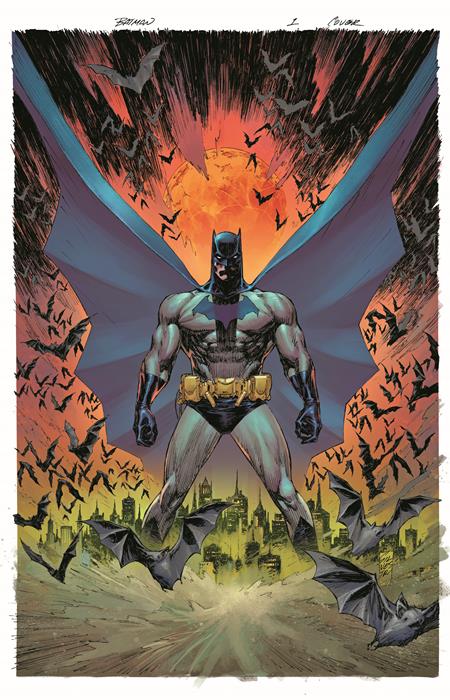BATMAN #1 CVR C MARC SILVESTRI CARD STOCK VAR (9/3/2025)