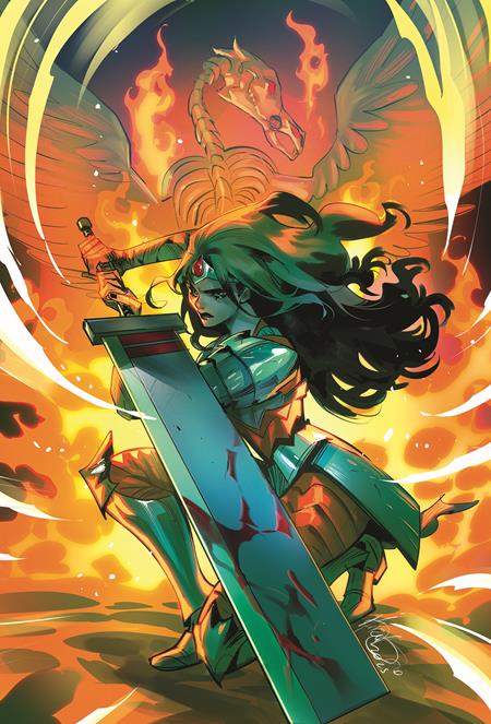 ABSOLUTE WONDER WOMAN #12 CVR B MIRKA ANDOLFO CARD STOCK VAR (9/24/2025)