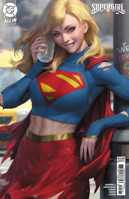 SUPERGIRL #5 CVR B STANLEY ARTGERM LAU CARD STOCK VAR (9/10/2025)