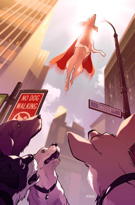 KRYPTO THE LAST DOG OF KRYPTON #4 (OF 5) CVR B KARL KERSCHL CARD STOCK VAR (9/17/2025)