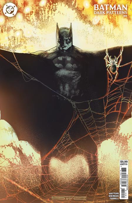 BATMAN DARK PATTERNS #10 (OF 12) CVR B STEVAN SUBIC CARD STOCK VAR (9/10/2025)