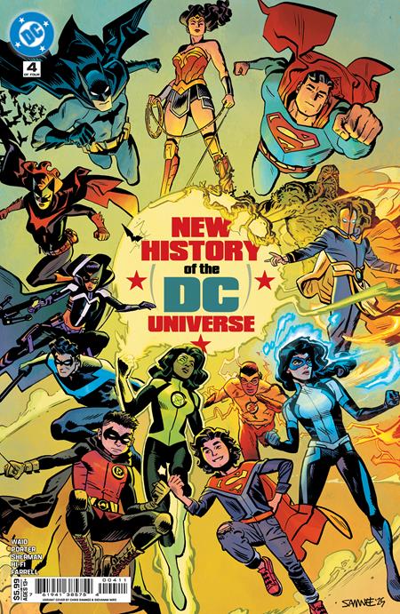 NEW HISTORY OF THE DC UNIVERSE #4 (OF 4) CVR A CHRIS SAMNEE (10/22/2025)