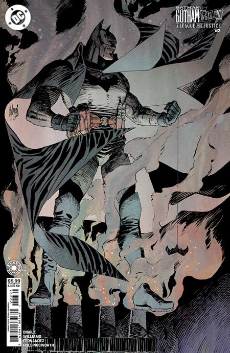 BATMAN GOTHAM BY GASLIGHT A LEAGUE FOR JUSTICE #3 (OF 6) CVR B GUILLEM MARCH CARD STOCK VAR (9/10/2025)