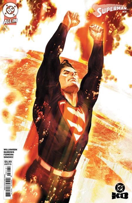 SUPERMAN #31 CVR C SEBASTIAN FIUMARA CARD STOCK VAR (DC K.O.) (10/22/2025)