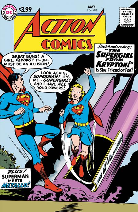 ACTION COMICS #252 FACSIMILE EDITION CVR A CURT SWAN (10/22/2025)