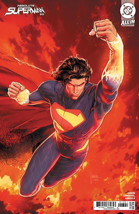 ABSOLUTE SUPERMAN #13 CVR C MIKEL JANIN CARD STOCK VAR (11/5/2025)
