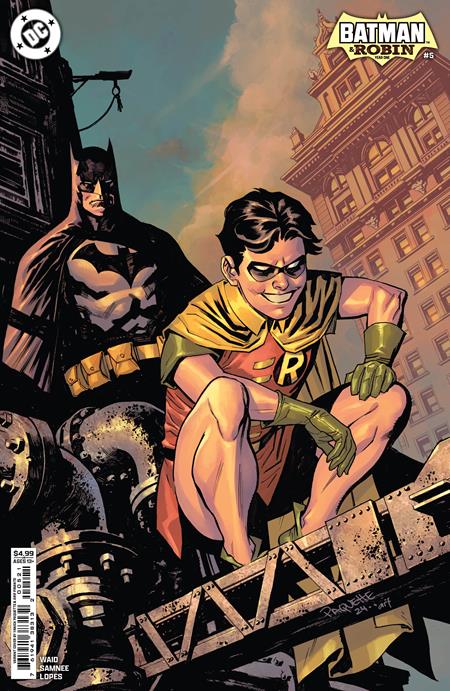 BATMAN & ROBIN YEAR ONE #5 (OF 12) CVR B YANICK PAQUETTE CARD STOCK VAR (2/19/2025)