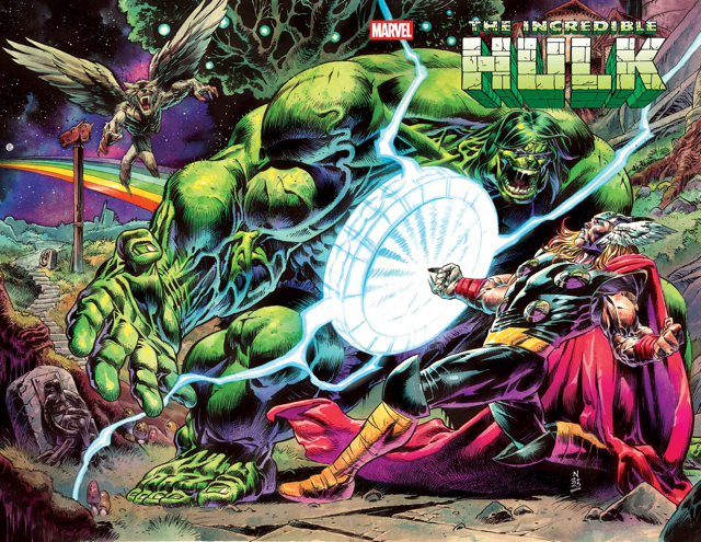 INCREDIBLE HULK #25 WRAPAROUND COVER (5/21/2025)