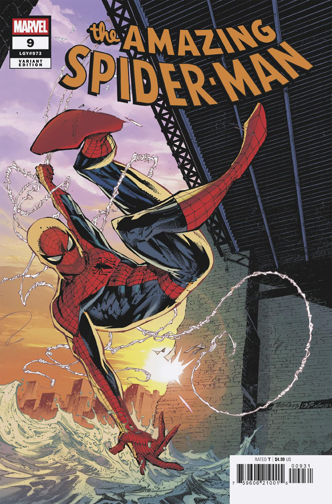 AMAZING SPIDER-MAN #9 NETHO DIAZ VARIANT (8/6/2025)