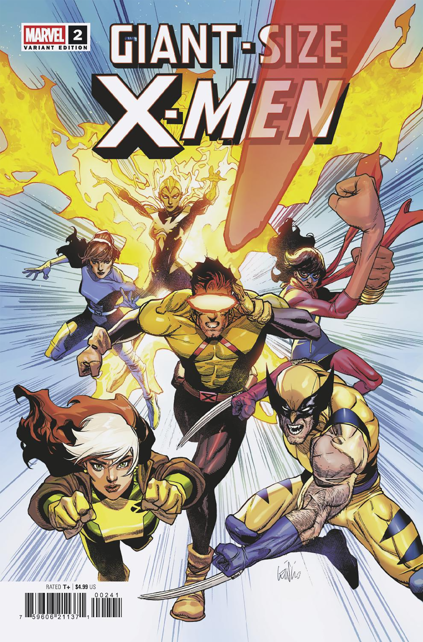 GIANT-SIZE X-MEN #2 LEINIL YU VARIANT (8/13/2025)