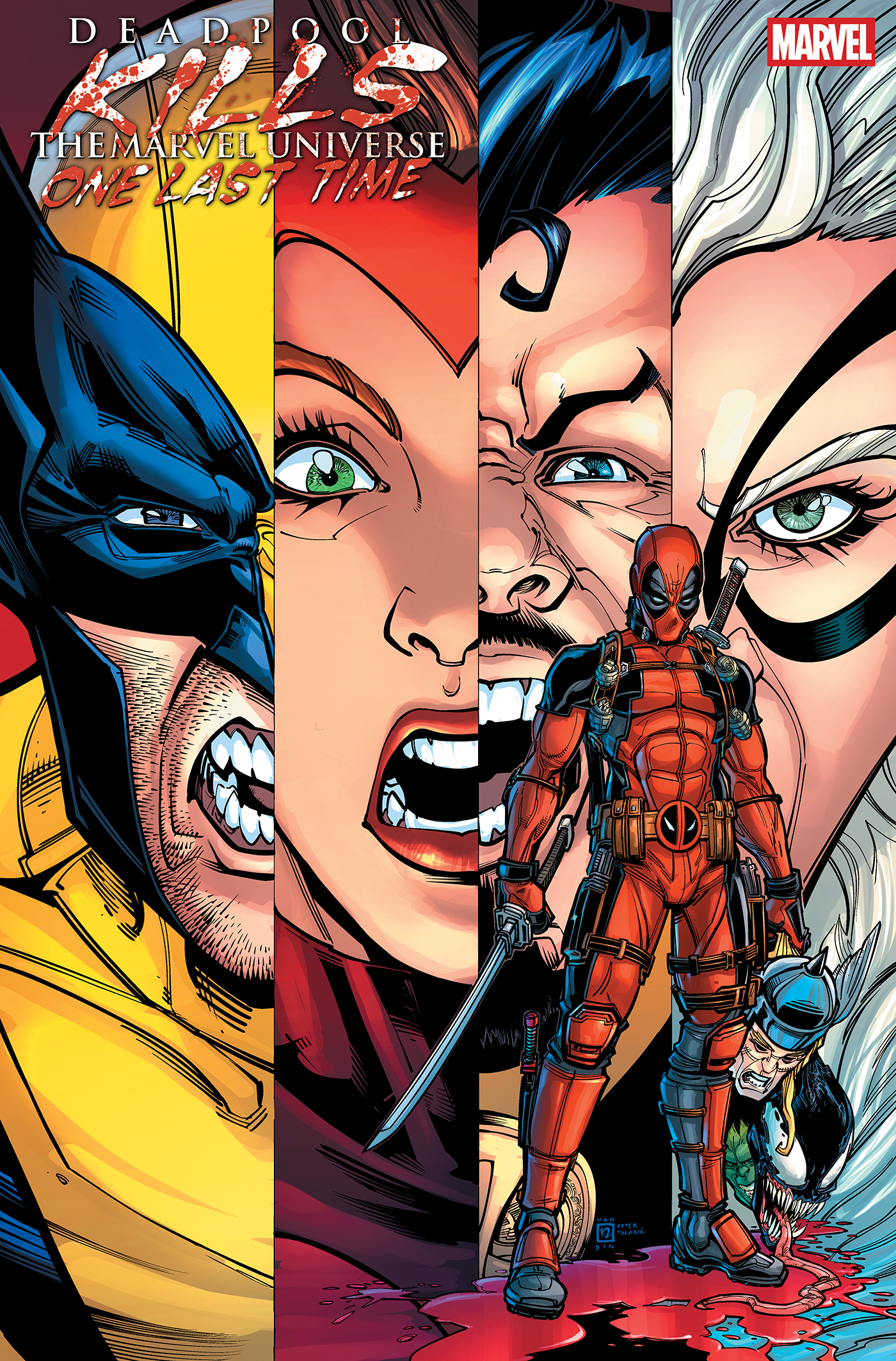 DEADPOOL KILLS THE MARVEL UNIVERSE ONE LAST TIME #1 CHAD HARDIN HOMAGE VARIANT (4/2/2025)