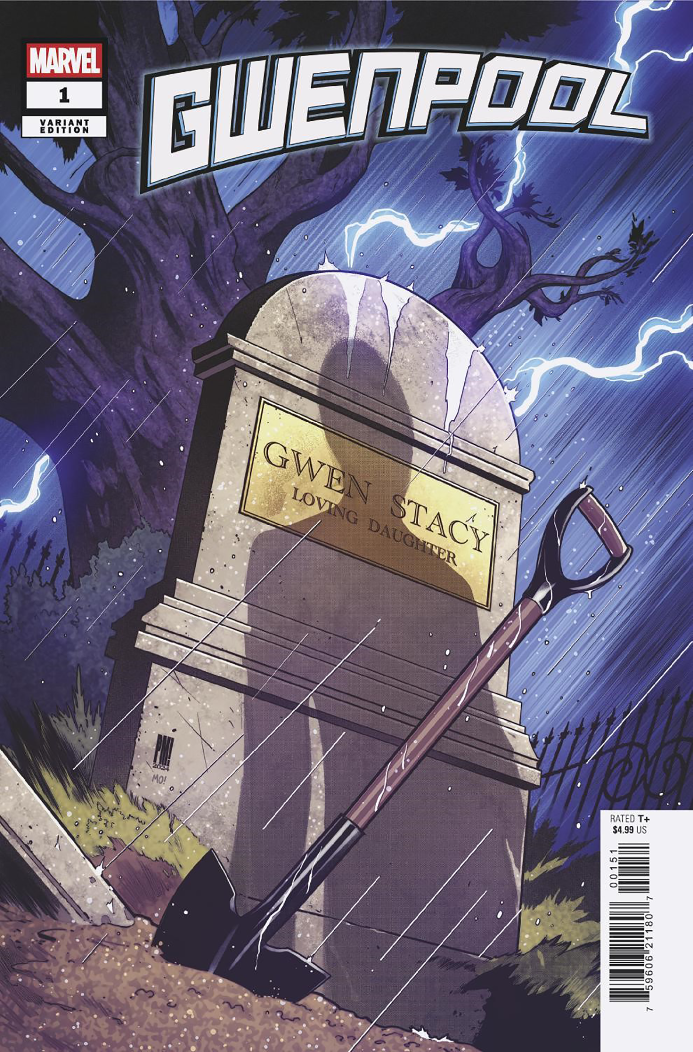 GWENPOOL #1 PACO MEDINA PROMO ART VARIANT (5/14/2025)