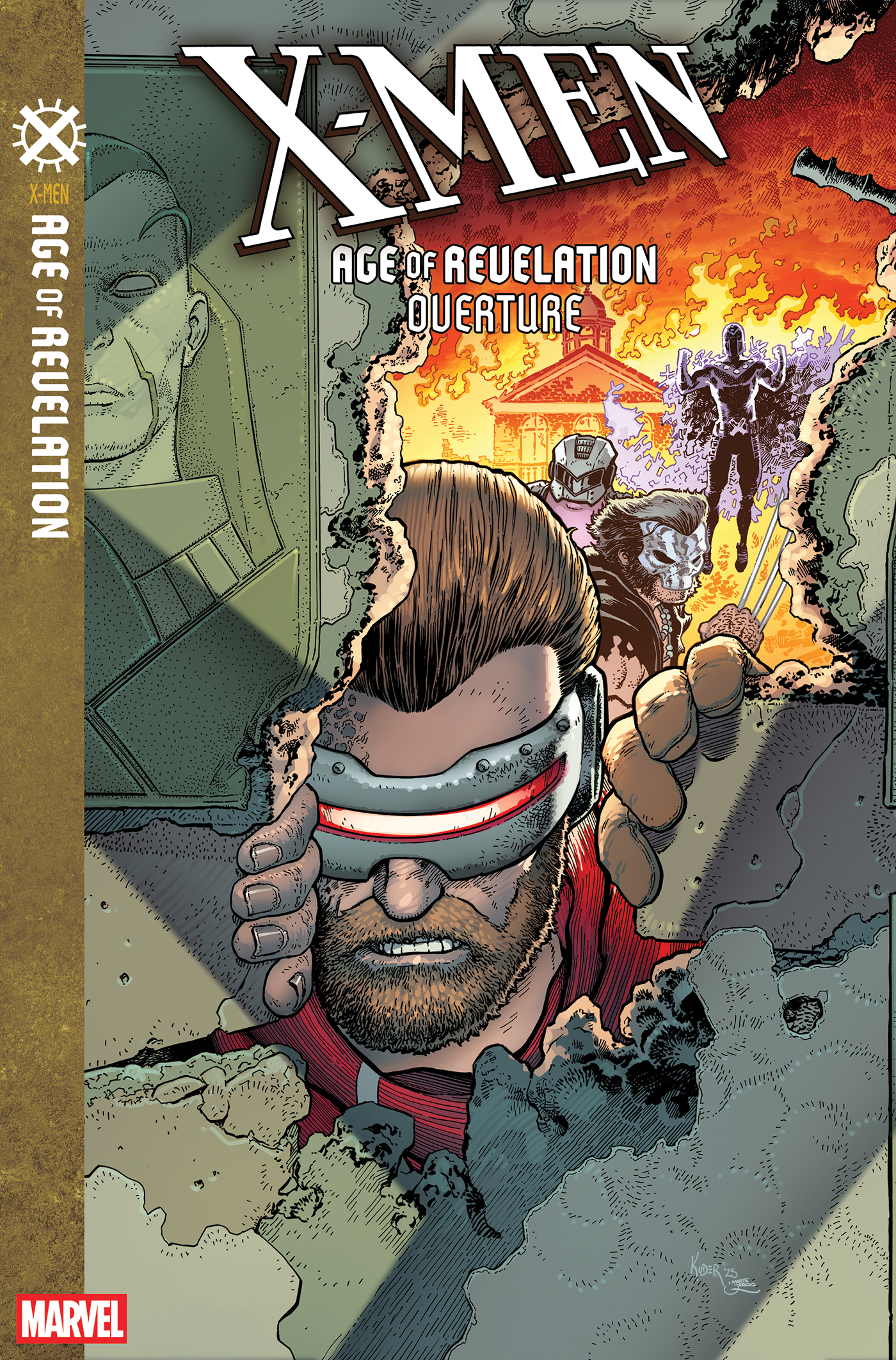 X-MEN: AGE OF REVELATION OVERTURE #1 AARON KUDER REVELATION VARIANT (10/1/2025)