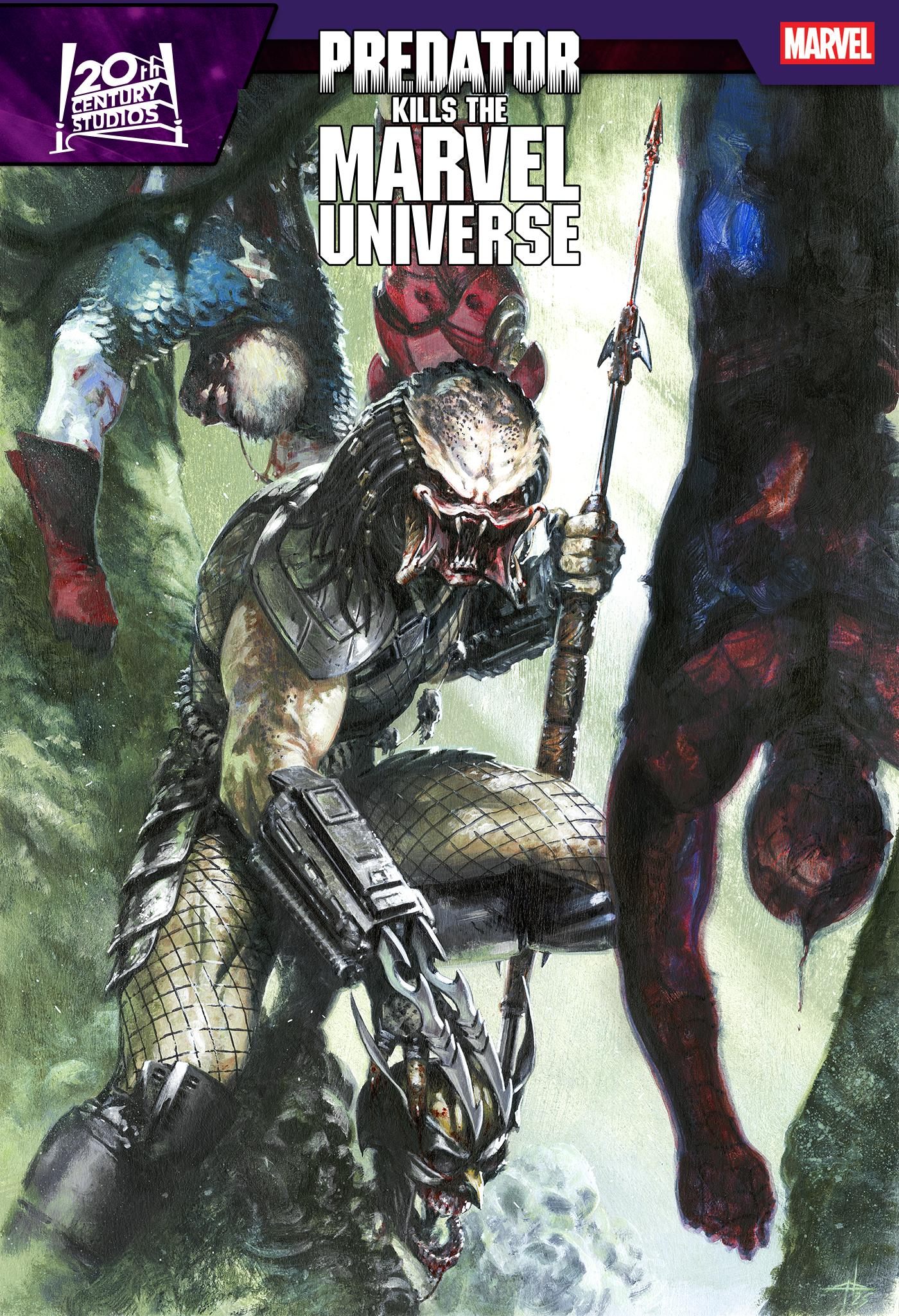 PREDATOR KILLS THE MARVEL UNIVERSE #1 GABRIELE DELL'OTTO VARIANT (8/13/2025)