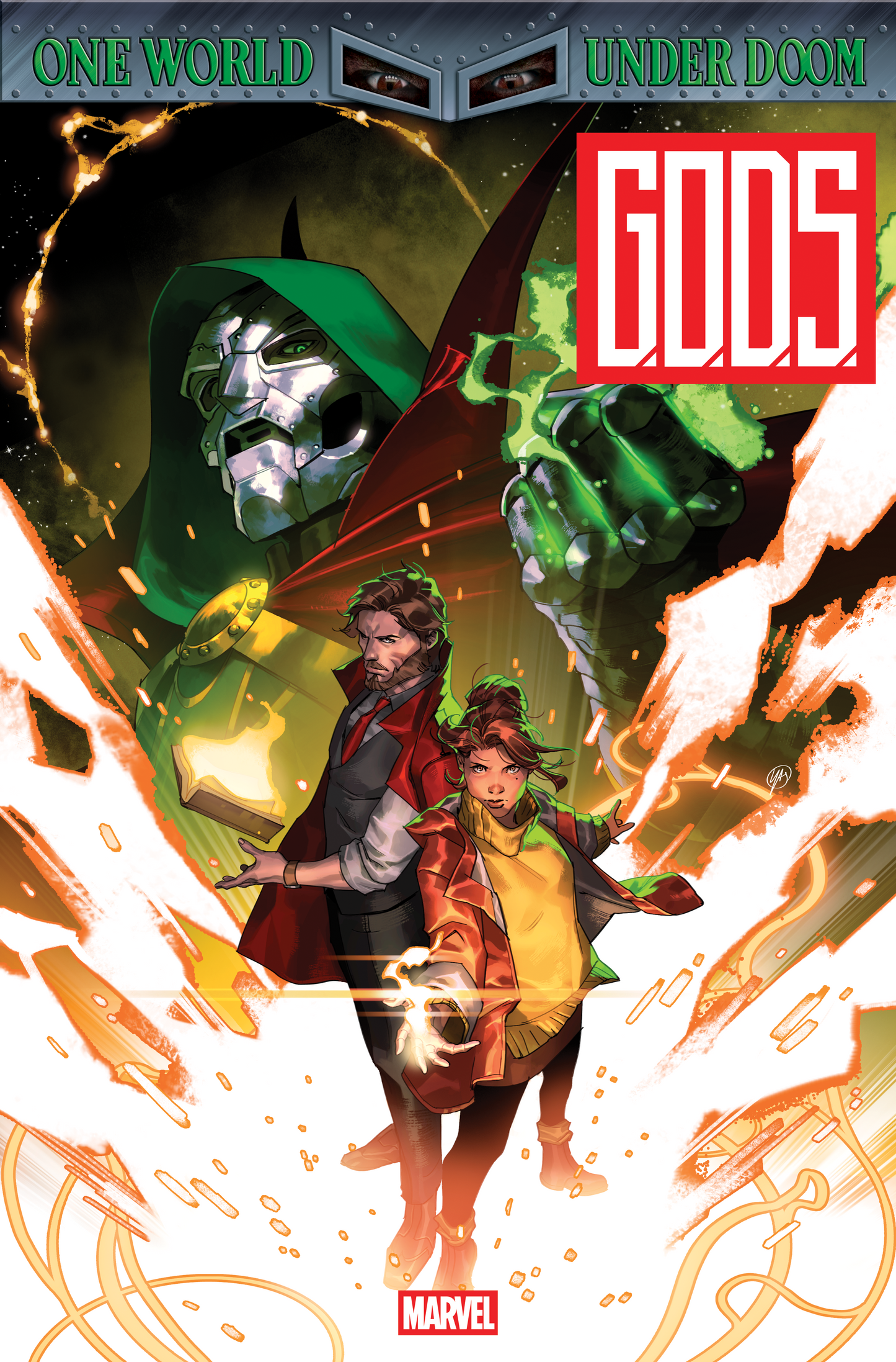 G.O.D.S.: ONE WORLD UNDER DOOM #1 YASMINE PUTRI VARIANT (7/30/2025)