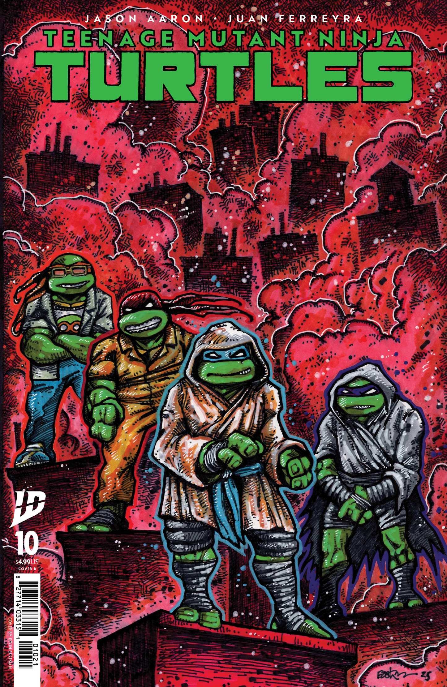 Teenage Mutant Ninja Turtles #10 Variant B (Eastman) (7/16/2025)