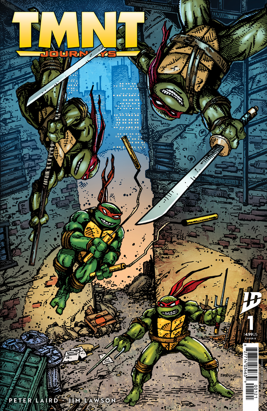 TMNT: Journeys #1 Variant B (Eastman) (8/20/2025)