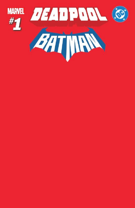 MARVEL/DC: DEADPOOL/BATMAN #1 RED BLANK COVER VARIANT (9/17/2025)