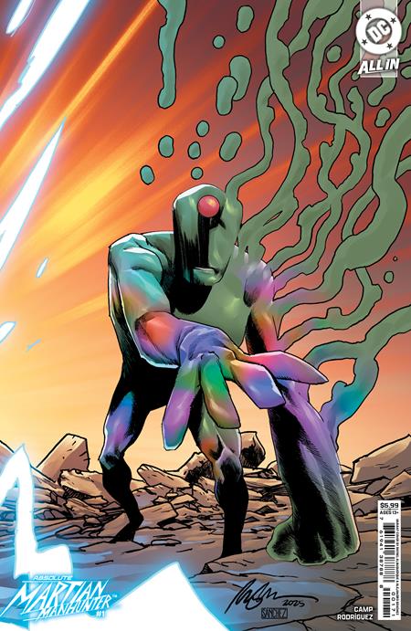 ABSOLUTE MARTIAN MANHUNTER #1 (OF 6) CVR D RAFAEL ALBUQUERQUE CONNECTING CARD STOCK VAR (3/26/2025)