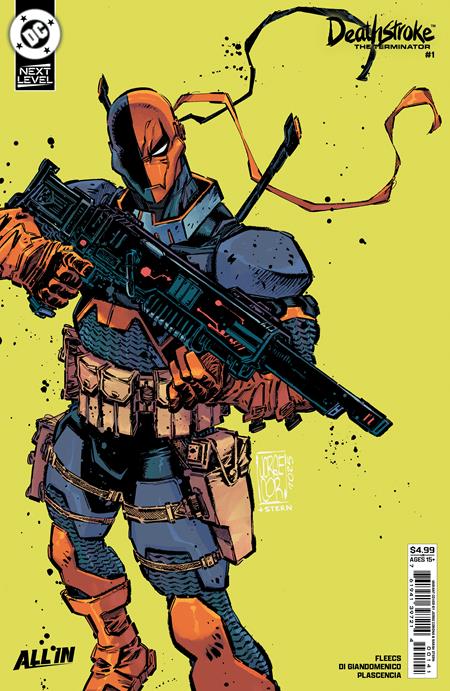 DEATHSTROKE THE TERMINATOR #1 CVR D JORGE CORONA NEXT LEVEL CARD STOCK VAR (3/18/2026)