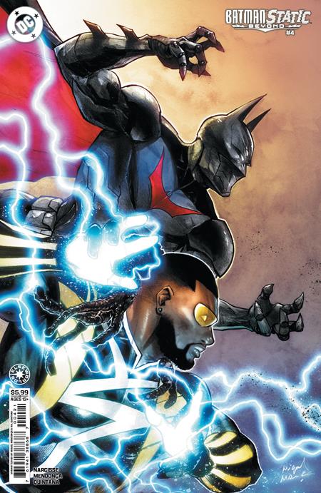 BATMAN STATIC BEYOND #4 (OF 6) CVR B MIGUEL MENDONCA CARD STOCK VAR (3/4/2026)