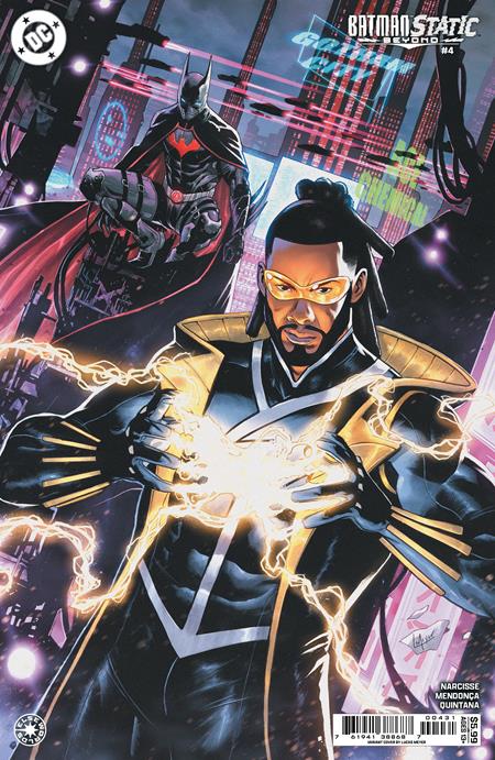 BATMAN STATIC BEYOND #4 (OF 6) CVR C LUCAS MEYER CARD STOCK VAR (3/4/2026)