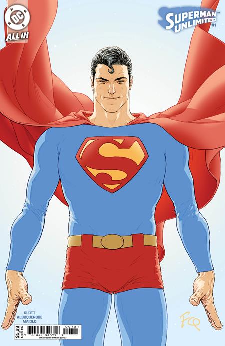 SUPERMAN UNLIMITED #1 CVR B FRANK QUITELY CARD STOCK VAR (5/21/2025)