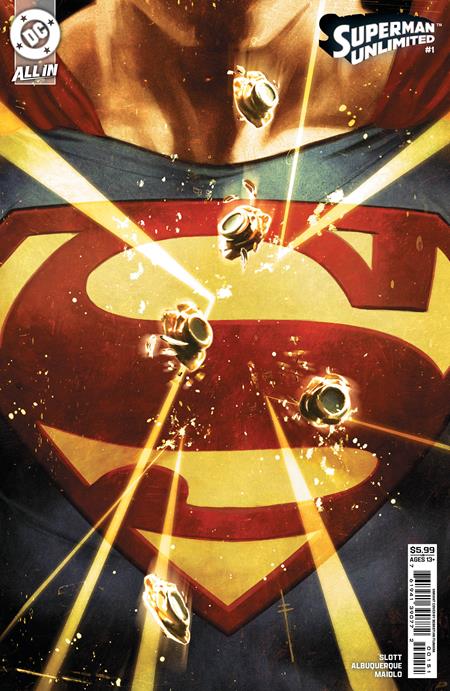 SUPERMAN UNLIMITED #1 CVR E SEBASTIAN FIUMARA CARD STOCK VAR (5/21/2025)