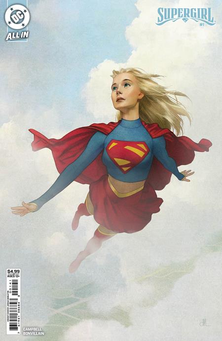 SUPERGIRL #1 CVR B STANLEY ARTGERM LAU CARD STOCK VAR (5/14/2025)