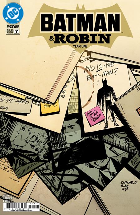 BATMAN & ROBIN YEAR ONE #7 (OF 12) CVR A CHRIS SAMNEE (5/21/2025)