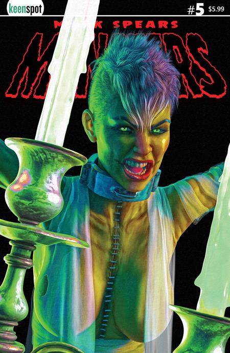 MARK SPEARS MONSTERS #5 CVR B MARK SPEARS HAIRCUT VAR (6/4/2025)