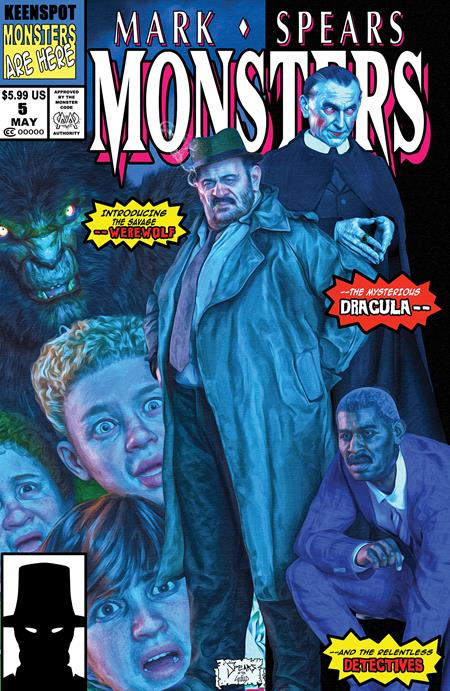 MARK SPEARS MONSTERS #5 CVR D MARK SPEARS BAGGED WITH TRADING CARD NEW MUTANTS #98 HOMAGE VAR (6/11/2025)