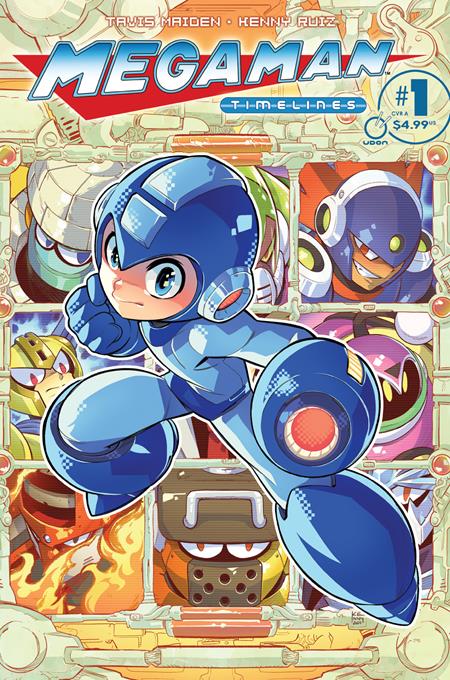 MEGA MAN TIMELINES #1 (ONE SHOT) CVR A KENNY RUIZ (6/25/2025)