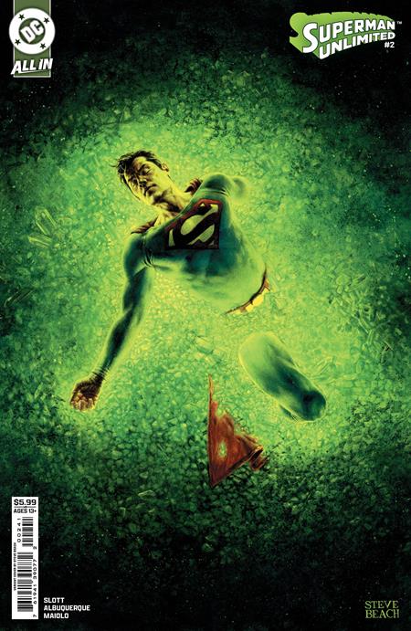 SUPERMAN UNLIMITED #2 CVR D STEVE BEACH CARD STOCK VAR (6/18/2025)