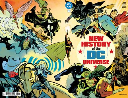 NEW HISTORY OF THE DC UNIVERSE #1 (OF 4) CVR A CHRIS SAMNEE WRAPAROUND (6/25/2025)