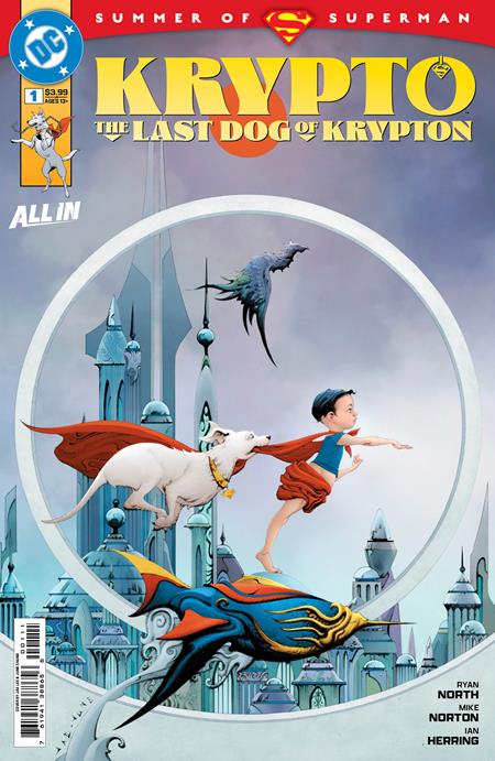 KRYPTO THE LAST DOG OF KRYPTON #1 (OF 5) CVR A JAE LEE (6/18/2025)