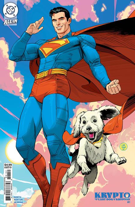 KRYPTO THE LAST DOG OF KRYPTON #1 (OF 5) CVR C DAN MORA SUPERMAN MOVIE CARD STOCK VAR (6/18/2025)