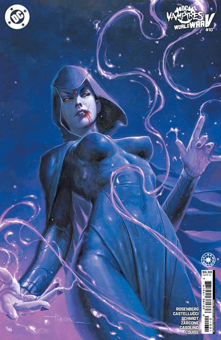 DC VS VAMPIRES WORLD WAR V #10 (OF 12) CVR B DAVIDE PARATORE CARD STOCK VAR (6/11/2025)