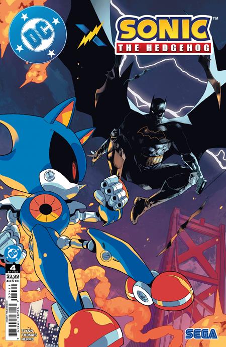 DC X SONIC THE HEDGEHOG #4 (OF 5) CVR A PABLO M COLLAR (6/25/2025)