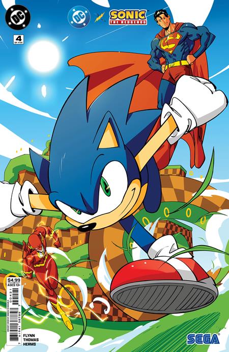 DC X SONIC THE HEDGEHOG #4 (OF 5) CVR B DANIELE DI NICUOLO CARD STOCK VAR (6/25/2025)