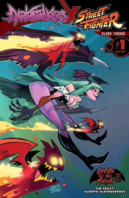 DARKSTALKERS X STREET FIGHTER BLOOD THRONE #1 (ONE SHOT) CVR B BRETT BEAN VAR (7/9/2025)
